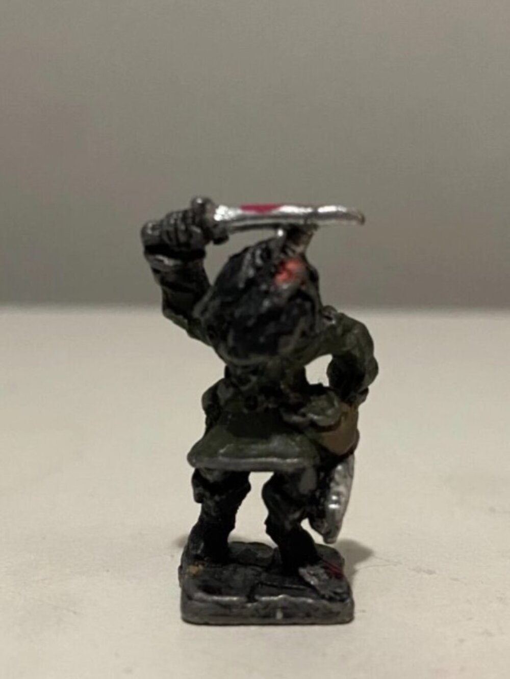 Vintage Dungeons & Dragons Berserker With Sword Heritage Dungeon Dwellers Orc